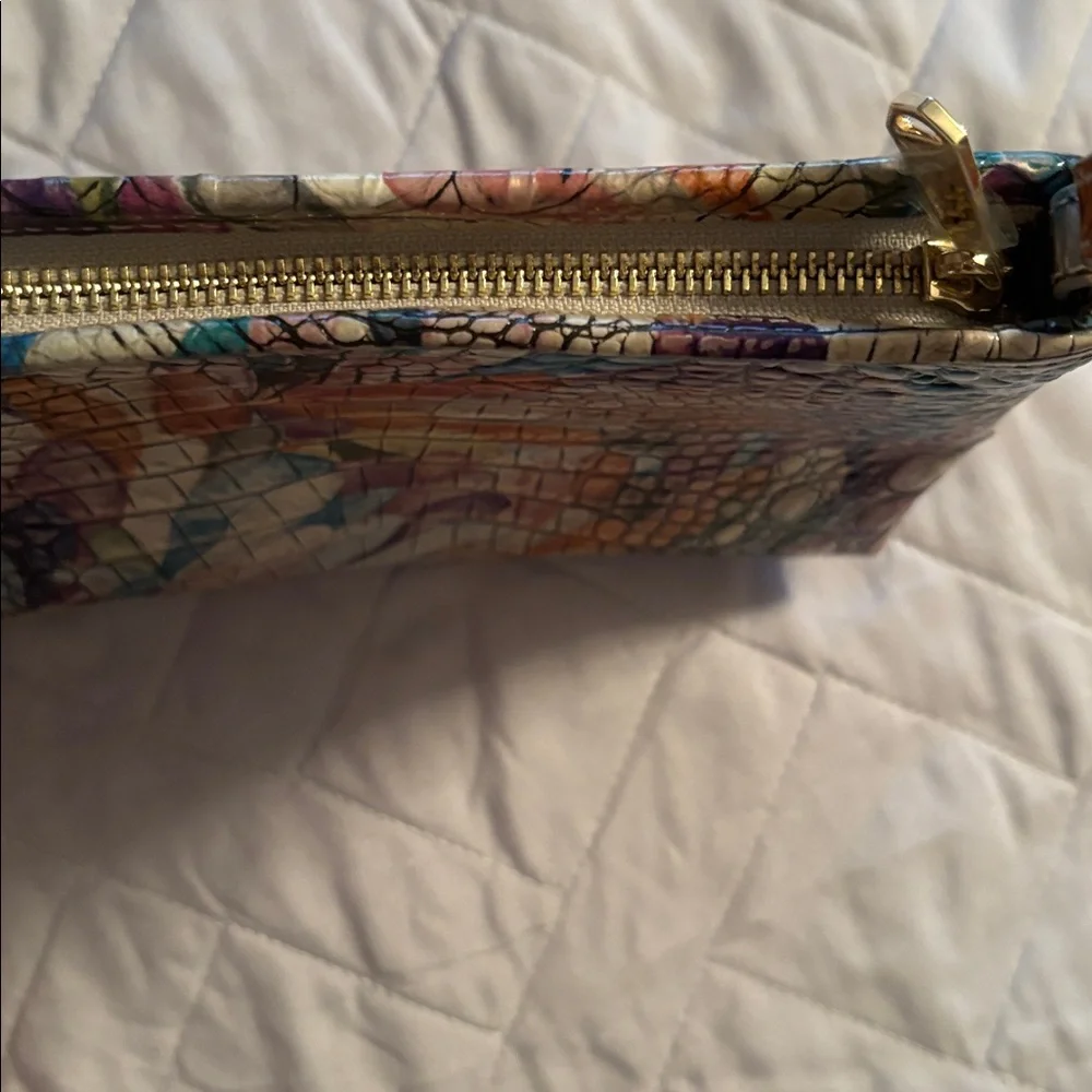 Brahmin Colorful Croc-Embossed Leather Bag - Picture 6 of 10